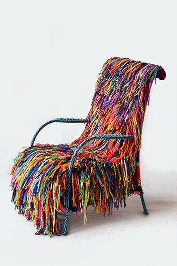 Pom Pom Love Chair 2020 by Sahil & Sarthak